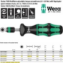 Obeng Torsi 1/4" 0.9 - 1.50 Nm Wera 05074774001 Torque Adjustable Bit