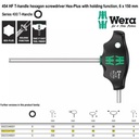 Kunci T Hex-Plus 6 x 150 mm Wera 05023347001 HF Hexagon Screwdriver