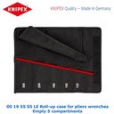 Tas Perkakas 00 19 55 S5 LE KNIPEX Tool roll for KNIPEX Cobra Empty
