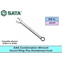 Kunci Ring Pas 40107 SAE Combination Wrench 5/8" Sata Tools