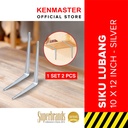 Kenmaster Siku Rak 10 X 12 CM - 1 set isi 2 PCS -Siku Penyangga - SKRK031