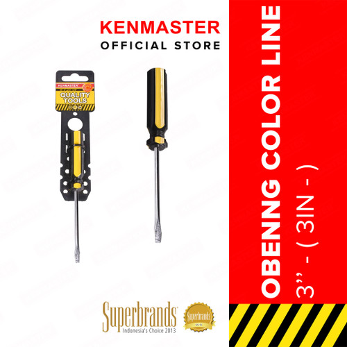 Kenmaster Obeng Color Line (-) Minus 3/4/5