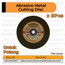 5Pcs Cutting Disc 14" INGCO MCD303551 Mata Batu Potong Gerinda Gurinda