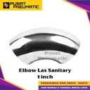 1" Elbow Las Weld End Sanitary Stainless Steel 316L 1 Inch