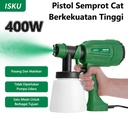 ISKU Electric Spray Gun 400W Semprotan Cat Listrik 800ML Kapasitas
