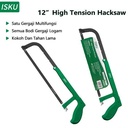 ISKU Gergaji Besi Pipa/Hacksaw Heavy Duty 8 10 12 inch Panjang