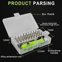 ISKU Obeng Set 32in1 SerbaGuna Magnetic Screwdrivers Repair tool