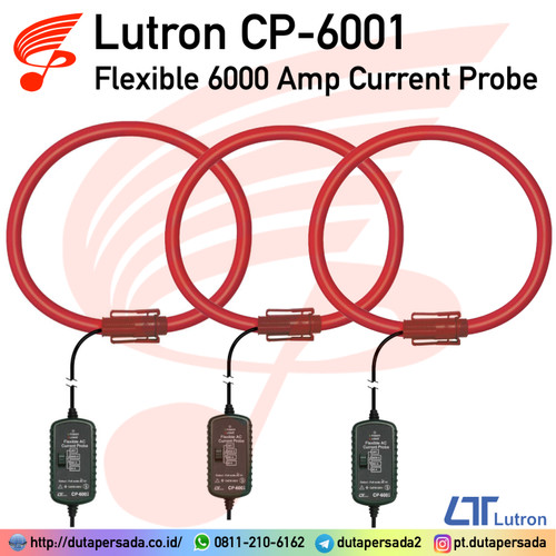 Lutron CP-6001 Flexible 6000 Amp Current Probe DW-6093 DW-6095