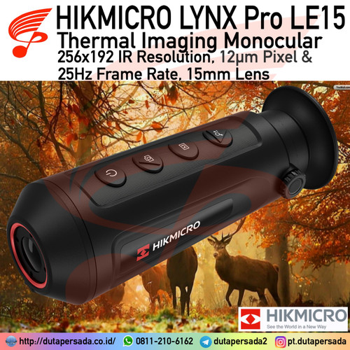 HIKMICRO LYNX Pro LE15 256x192 12μm 15mm lens Thermal Monocular Flir