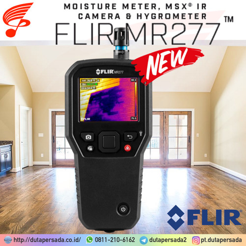 Flir MR277 Moisture Hygrometer & MSX IR Camera for Building Inspection