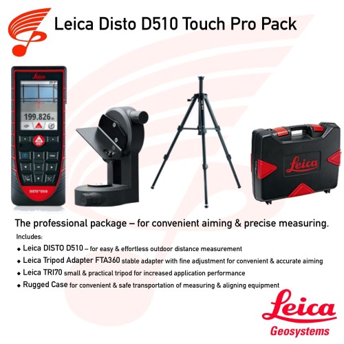 Leica Disto D510 Touch Pro Pack / Case Package