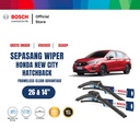 Bosch Wiper Mobil City Hatchback Frameless Clear Advantage  26"&14"