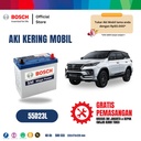 Aki Mobil Fortuner Bensin Bosch MF 55D23L Aki Kering Original