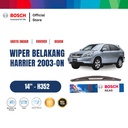 Bosch H352 Rear Wiper Belakang Mobil Toyota Harrier - Lock 2 Size 14 Inci
