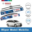 Bosch Wiper Depan & Belakang Mobil Mobilio Frameless 22" & 16" + H354