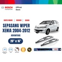 Bosch Sepasang Wiper Kaca Mobil Daihatsu New Xenia Advantage 20" & 16"