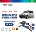Bosch Sepasang Wiper Mobil Hyundai Atoz MX Frameless New 20 & 16