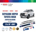 Bosch Wiper Mobil Toyota Rush Set Advantage 21 - 18 Inci dan H307