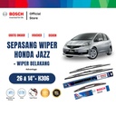 Bosch Wiper Mobil Honda Jazz Set Advantage 26" & 14" + H306