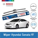 Bosch Sepasang Wiper Mobil Hyundai Sonata YF Frameless Clear 26 dan 18 Inci