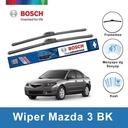 Bosch Sepasang Wiper Frameless New Clear Advantage Mazda 3 BK 21 & 19