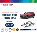 Bosch Sepasang Wiper Mobil Toyota RAV4 (2000-2005) Advantage 24" & 19"