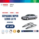 Bosch Sepasang Wiper Kaca Mobil Lexus LS F4 2006 Advantage 24 dan 16 Inci
