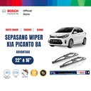 Bosch Sepasang Wiper Mobil KIA Picanto BA (2004-2011) Advantage 22&16