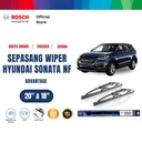 Bosch Sepasang Wiper Mobil Hyundai Sonata NF (2004) Advantage 20 & 18