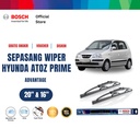 Bosch Sepasang Wiper Kaca Mobil Hyundai Atoz Prime 2003-2008 Size 20 dan 16 Inci