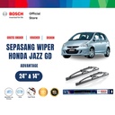 Bosch Sepasang Wiper Mobil Honda Jazz GD 2004-2008 Advantage 24 dan 14 Inci