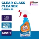 Mr Muscle Glass Liquid Blue Pump 500mL Pembersih Kaca
