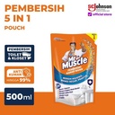 Mr Muscle Pembersih Kamar Mandi 5in1 Pouch 500ml