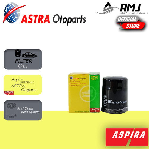 FILTER OLI ASPIRA HONDA BRIO JAZZ MOBILIO CRV HRV CIVIC CITY BRV FREED