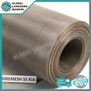 KAWAT NYAMUK STAINLESS JENDELA RUMAH / KASA NYAMUK (304) MESH 16 (1M)