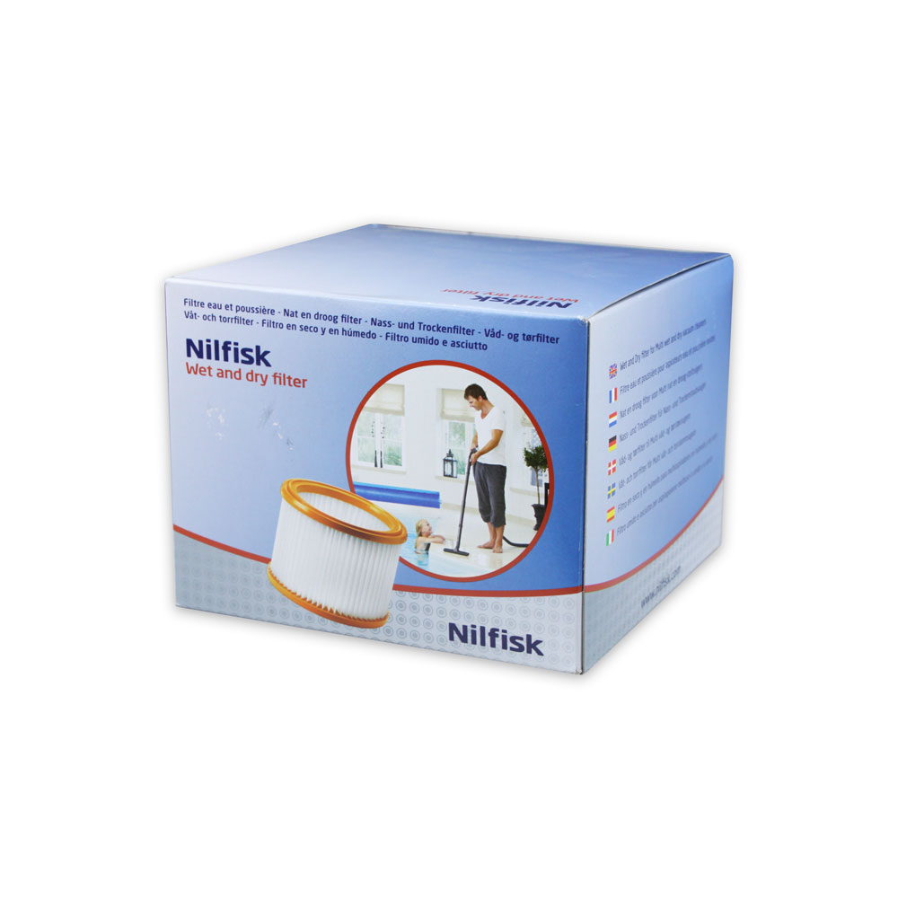 NILFISK FILTER WET & DRY F/MULTI 20 107402338