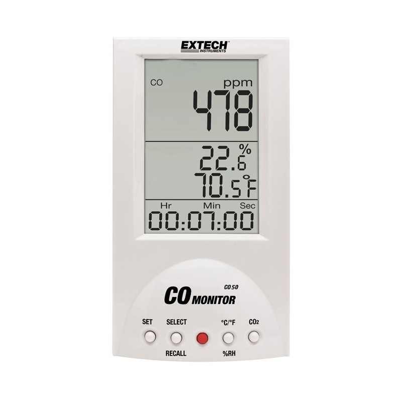 EXTECH DESKTOP CARBON MONOXIDE MONITOR CO50