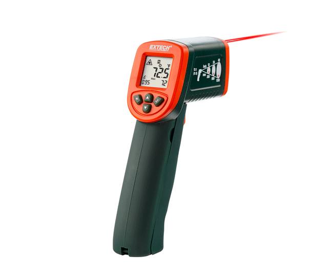 EXTECH THERMOMETER IR W/TYPE K 600C IR267
