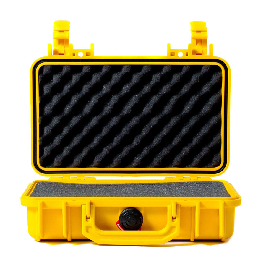 PELICAN PROTECTOR CASE YELLOW W/FOAM 1170