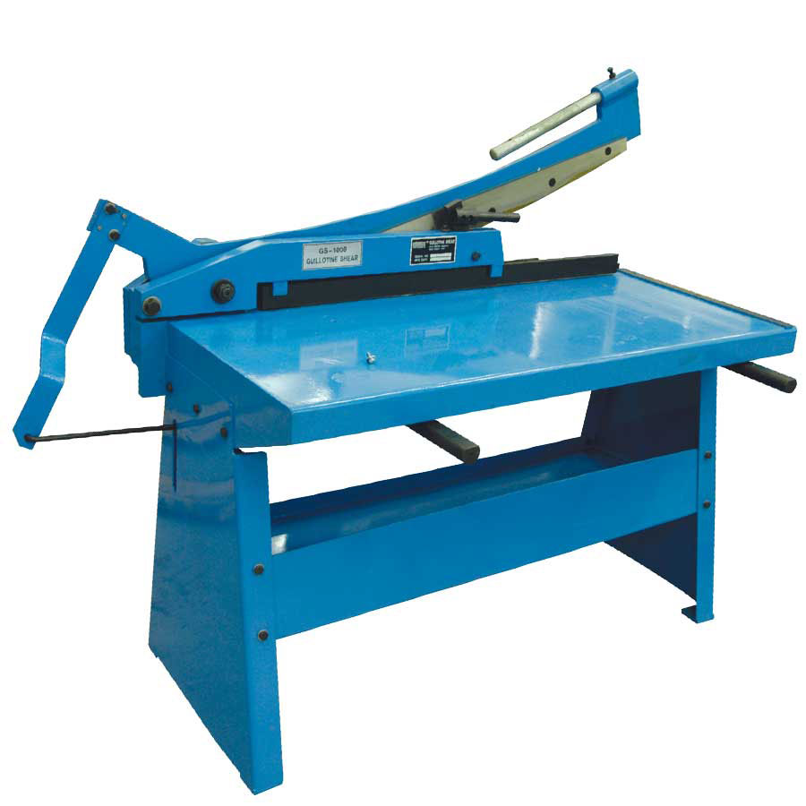 GUILLOTINE SHEAR 1.5X1000MM WITH TABLE