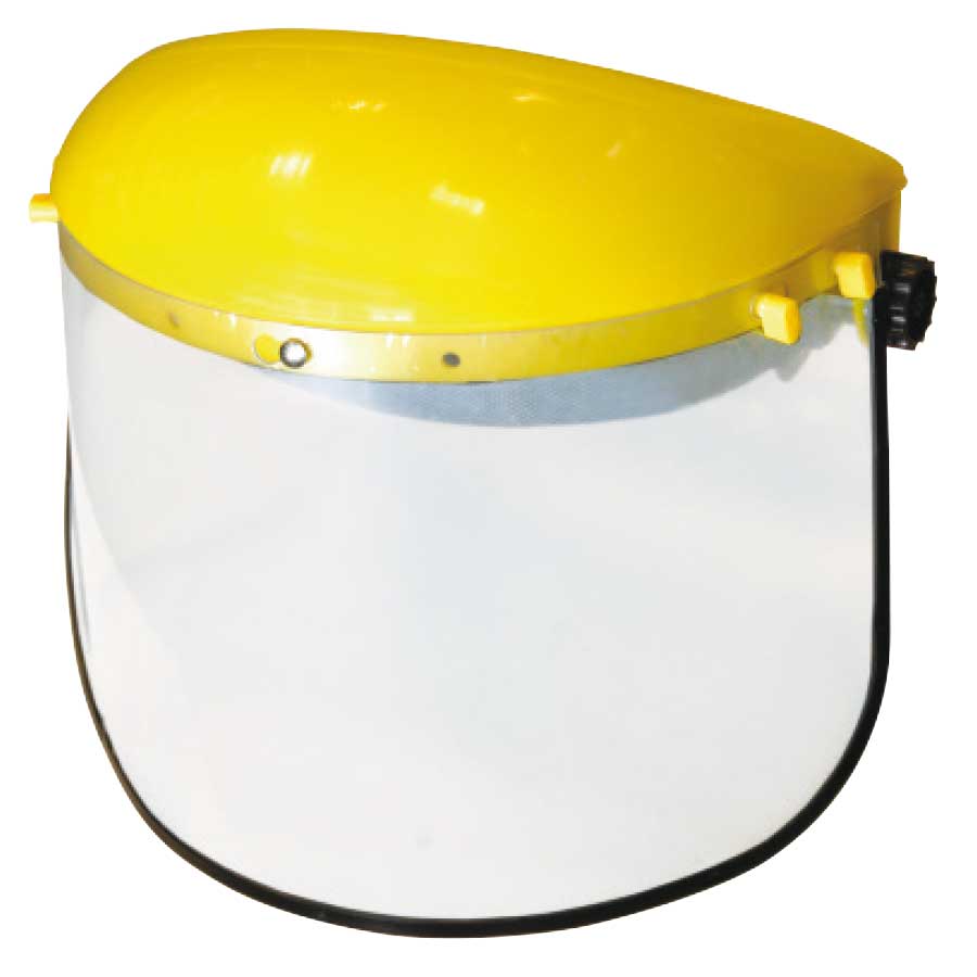 FACE SHIELD HEAD GR W/ CLEAR VISOR SRFS3