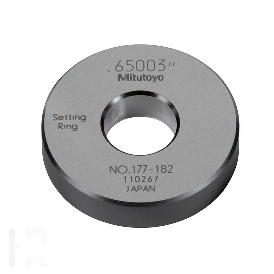 MITUTOYO SETTING RING 177-182