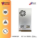 POWER SUPPLY 12V 33.3A 400W INDOOR SLIM TALLED GARANSI 1 THN - TERBAIK