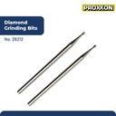 PROXXON 28212 MATA BOR TUNER DIAMOND GRINDING BITS (ROUND) 1.0MM 2PCS