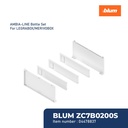 BLUM SEKAT RAK AMBIA LINE  BOTTLE SET ZC7B0200S (SILK WHITE)