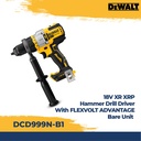 DEWALT DCD999N MESIN BOR BATERAI 18V XR Hammer Drill FLEXVOLT - Unit