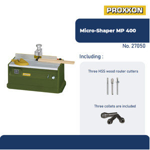 PROXXON 27050 MESIN PROFIL KAYU MICRO-SHAPER MP 400