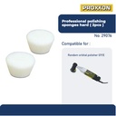 PROXXON 29076 BUSA POLES PROF. POLISHING SPONGES, HARD, 2 PCS