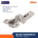 BLUM ENGSEL SENDOK 70T9750 CLIPTOP PROFILE DOOR 95° INSET & UNSPRUNG