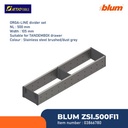 BLUM SEKAT RAK ZSI.500FI1 ORGA-LINE UTENSIL DIVIDER NL=500MM W=105MM